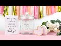 27199NA Wedding Wish Jar with Heart Shaped Cards | Kate Aspen