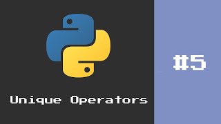 Python for beginners | Unique Arithmetic Operators