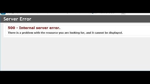 Getting A 500 Internal Server Error? Here Is How To Fix It (2020)
