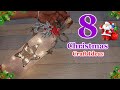 8 Easy Low Cost Christmas decoration idea from Simple materials | DIY Christmas craft idea🎄270