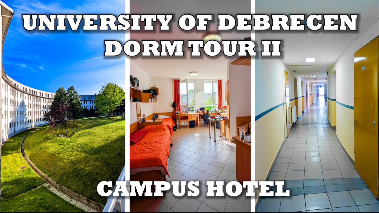 Экскурсия по общежитию отеля кампуса || Дебреценский университет
