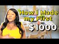 How i made my first 1000 as an event planner