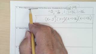 153 Chapter 2 Test pbs 5 thru 9