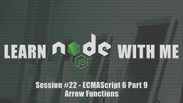 ECMAScript 6  - Arrow Functions