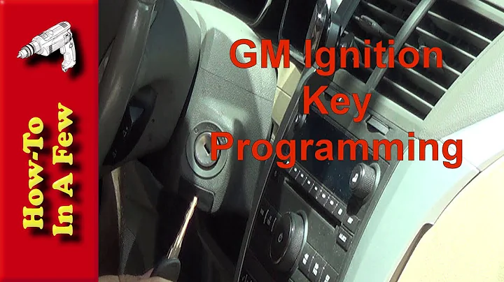 How To: Program Your GM Ignition Keys on Traverse, Acadia, Enclave