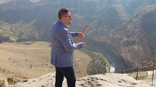 Siirt Botan çayı delikli taşta  HELİM OMERİ KEMENÇE SHOW 2019