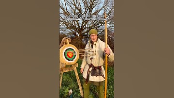 Medieval Longbow Archery 🏹 Arrow Left or Right #medieval #longbow #bowandarrow #archery #robinhood