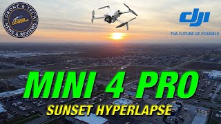 DJI Mini 4 Pro Sunset Hyperlapse