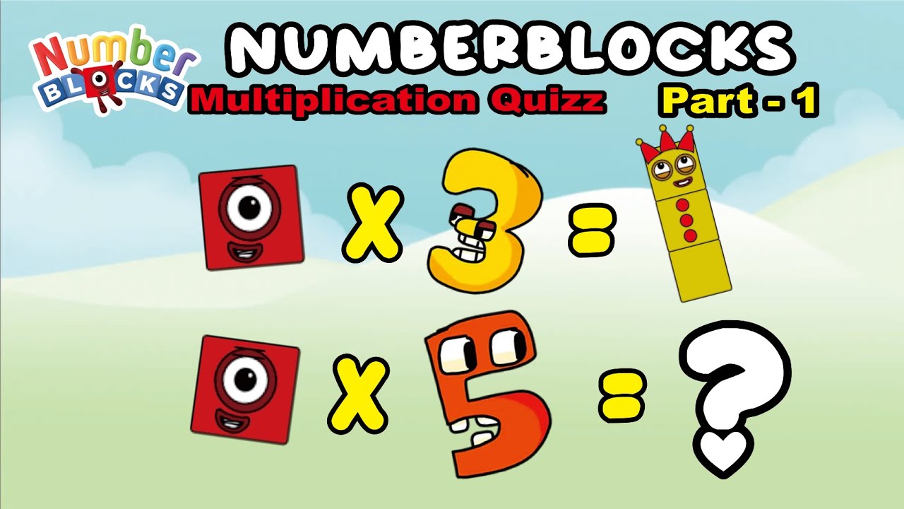 Numberblocks 1 Multiplication by Number Lore | NUMBERBLOCKS | Number Lore | Quizz by 