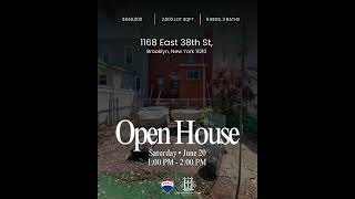 Open House in East Flatbush Brooklyn NY | 6 Bedroom Multi Family Home for Sale