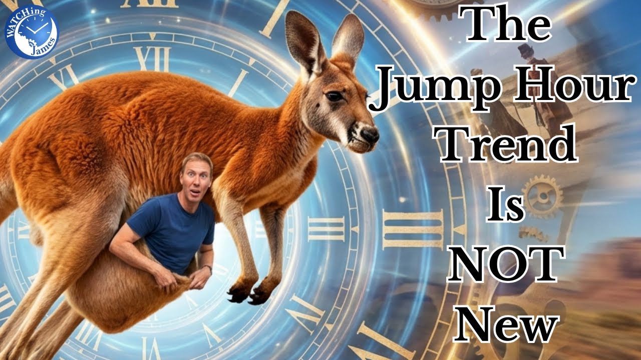一時的　TIME IS ON KANGAROO JUNPER Amazing Jump Hour Watches on Chrono24 - YouTube