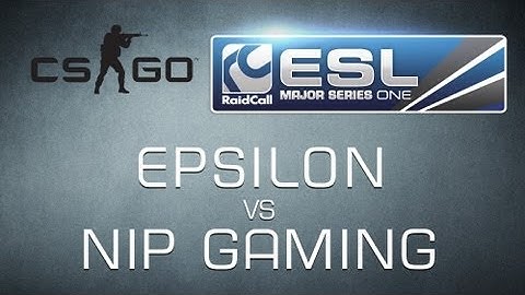 Ninjas in Pyjamas vs Epsilon - Grand Final RaidCall EMS One Cup 2 - Counter-Strike:GO  HD