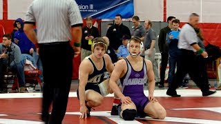 Jarrad Lasko Vs Luke Hernandez Of Mt Union Semifinal At Regionals 2 24 2018
