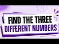 Only 1% Can Find All 3! 🧠 Spot the Hidden Numbers Challenge