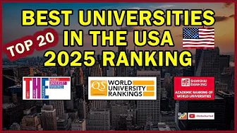 Top 20 Best Universities in the USA (2025 Ranking)