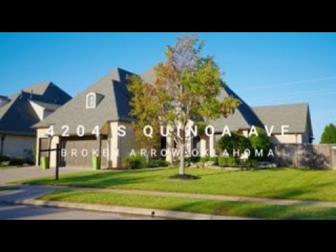 4204 S Quinoa Ave, Broken Arrow, OK home video tour