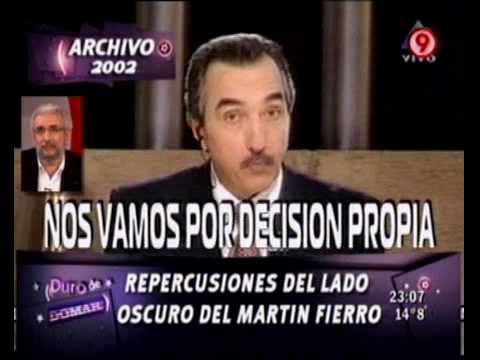 Duro de Domar - Repercusiones del Martn Fierro 04-05-10