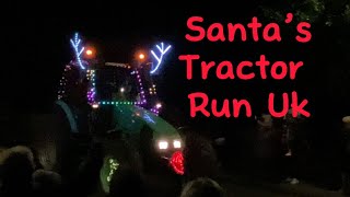 Santa’s Tractor Run in Nottinghamshire