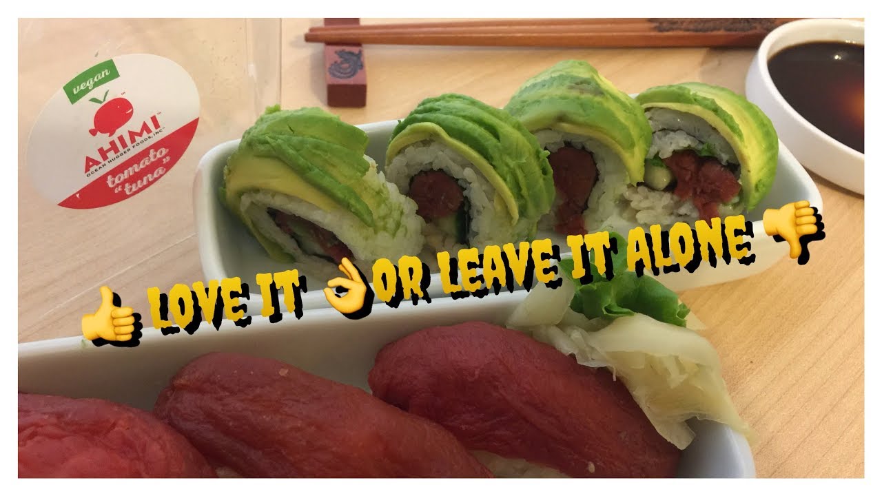 Ahimi 👍 Love It 👌or Leave It Alone 👎: #Ahimi aka Tomato Sushi - YouTube