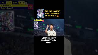 Curl of Neymar Jr 🔥 #gaming #football #freekick #efootball #fifa #gameplay #soccergaming #neymar