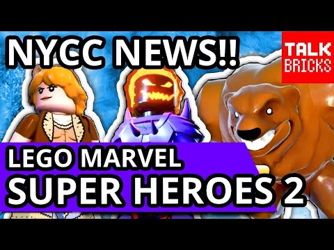 LEGO Marvel Super Heroes 2 NYCC News! 23 NEW CHARACTERS! Season Pass Details! 6 EXTRA LEVELS!