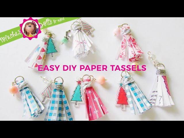 How to Make Amazing Mini Tassels in 5 Easy Steps – Team Colors By Carrie