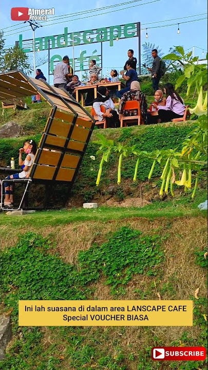 LANSCAPE CAFE PACET - Ngopi di temani senja keren!!