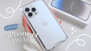 unboxing iPhone 14 pro max Silver & MagSafe accessories กล้องใหม่เป็นไงบ้างนะ? | ZANOOK
