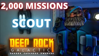 What 2,000 Missions Of Scout Looks Like | DEEP ROCK GALACTIC