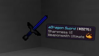 Killing a bhopper for sharpness 7 in Hypixel UHC
