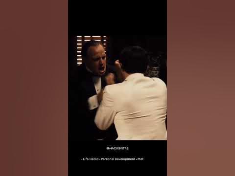 "You can act like a man!" scene from the #godfather ∙ Best Godfather