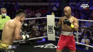 PELEA COMPLETA RONIEL IGLESIAS  vs  BRANDON PEREZ  NOCHE BOXEO INTERNACIONAL EN SHOWY TV