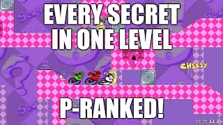 Every Pizza Tower Secret in One P-Rankable Level (CYOP)