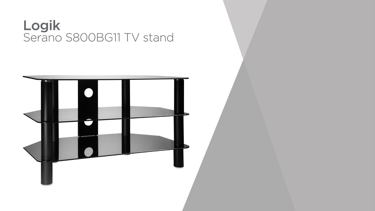 Logik Serano S800BG11 TV Stand Product Overview Currys PC World