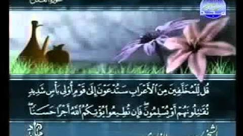 ختمة الشيخ سعد الغامدي 48 سورة الفتح