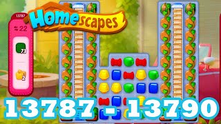 Homescapes Level 13787 - 13790 HD 3 - match puzzle Gameplay | android | IOS | 13788 | 13789