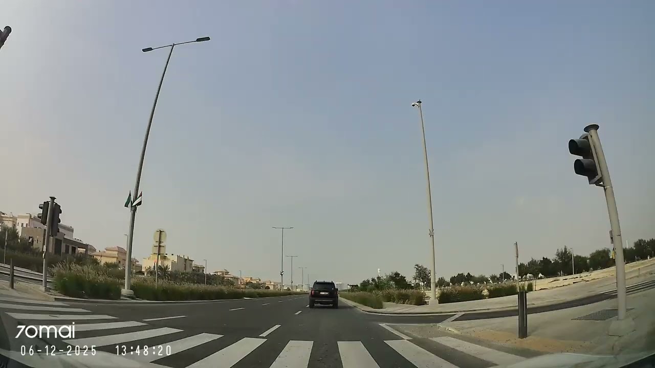 Driving to New York University Abu Dhabi (4K)