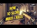 How to Score MULTI KILLS in Modern Combat 5 Blackout