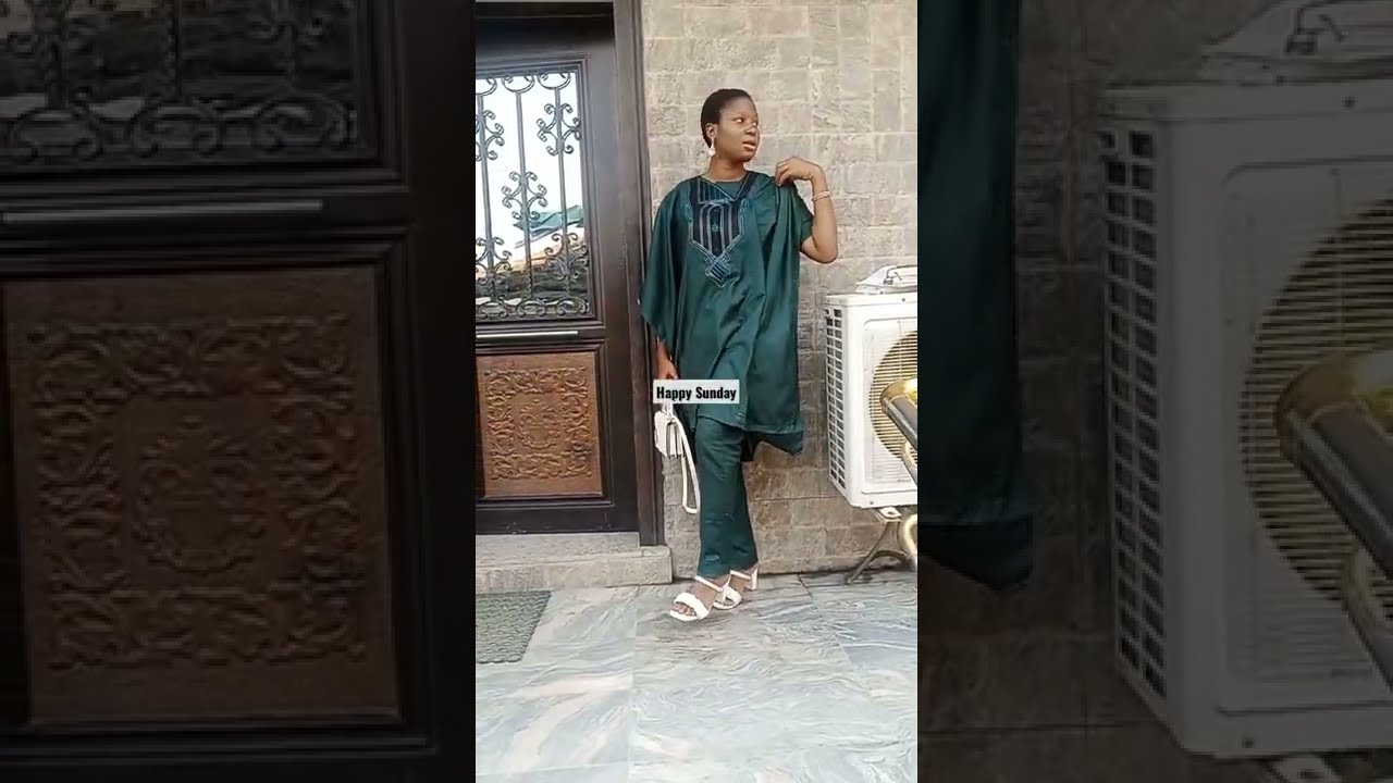 African Fashion Style Of Embroidery Agbada Senator Style #short #youtubeshorts