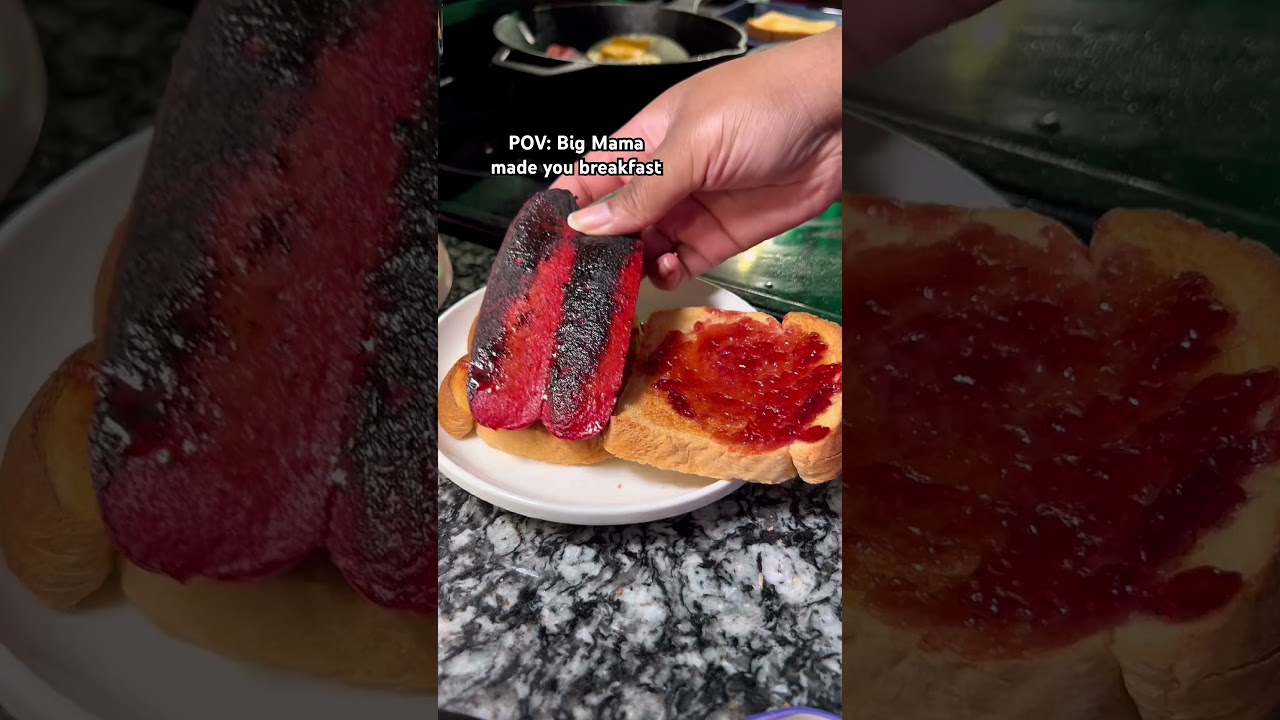 ‼️⬆️Обожаю бутерброд с жареным яйцом на завтрак!