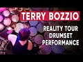 Terry bozzio  reality tour drumset performance