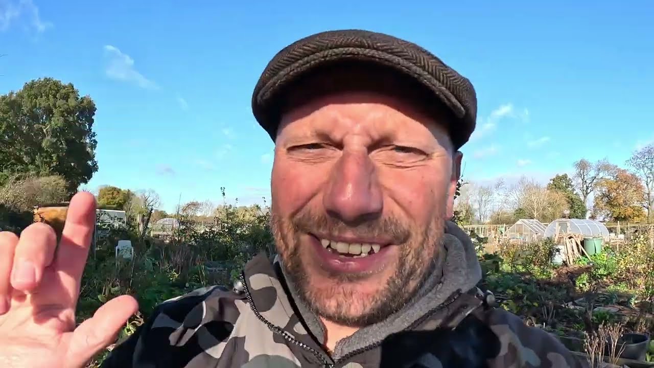 ALLOTMENT TOUR BEFORE WINTER | Learning how to Grow food on an Allotment Plot in the UK | EP57