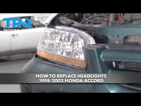 How To Replace Headlights 1998-2002 Honda Accord