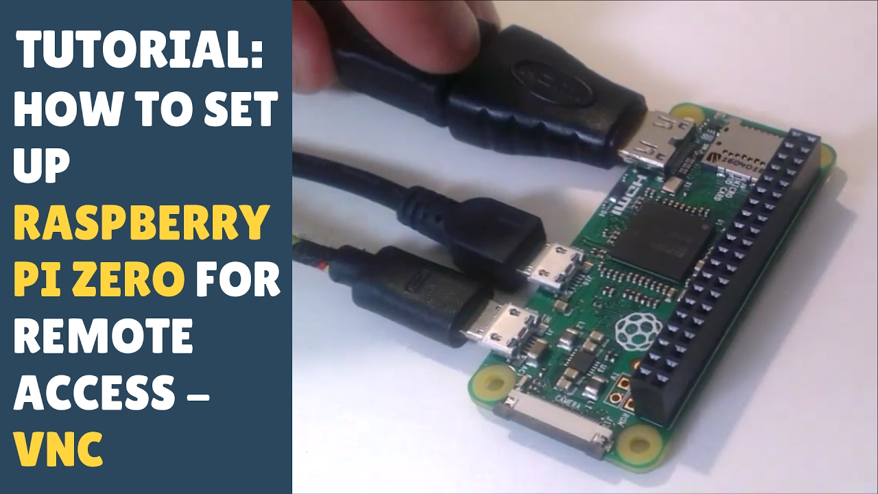 TUTORIAL How to set up Raspberry Pi Zero! (For Remote Access VNC