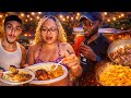 Curry Chicken &amp; Stew Pork w Coconut Rice || My first time in Spanish Bridge📍Must Watch‼️🇯🇲🇺🇸