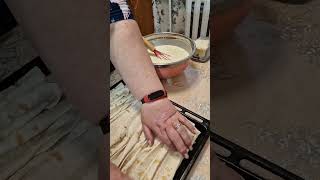 Пирог из лаваша как хачапури #рецепт #еда #вкусно