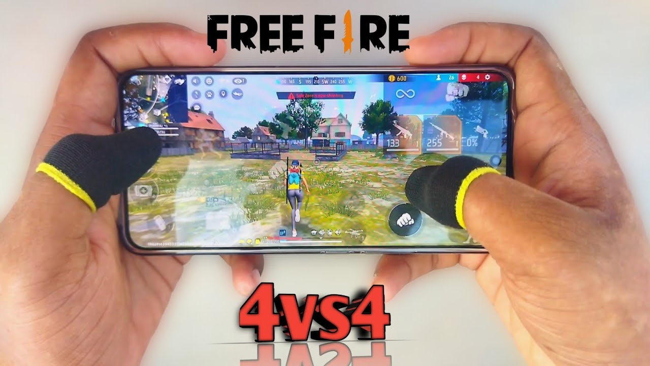 HANDCAM ⚡ Vivo T4 5G Free Fire Max Gameplay