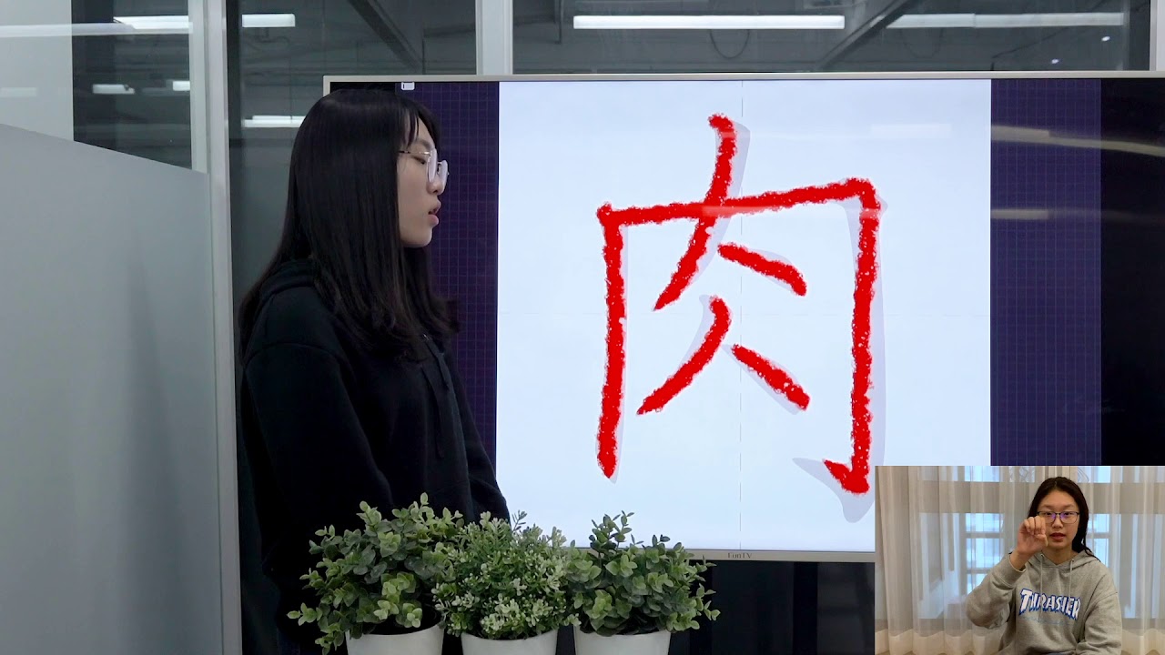 Easy Chinese Writing Course 472 “肉” - YouTube