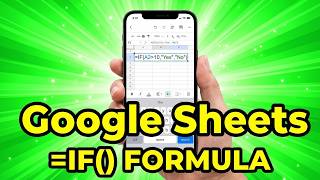 How to Use the IF Function in Google Sheets for Beginners