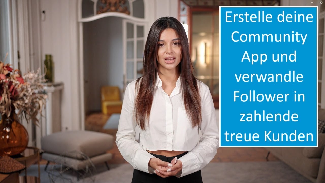 Erstelle deine Community App und verwandle Follower in zahlende treue ...